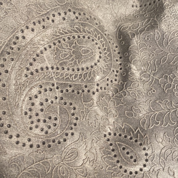 Grey Paisley Purse - Picture 3 of 7